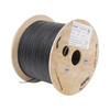 Carrete de 1 km de Fibra Óptica Drop, Interior/Exterior G.657A2 Monomodo de 1 Hilo (Unifibra), Dieléctrica, Forro Negro