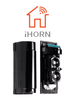 IHORN ABT60- Detector por doble haz de luz fotocelda / Distancia hasta 60 Mts / Velocidad de respuesta 50mS / 12 VDC compatible con paneles IHORN / RISCO / DSC / BOSCH
