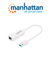 MANHATTAN 506847 Adaptador USB 3.0 SuperSpeed a RJ-45 Gigabit Ethernet 10/100/1000 Mbps, USB 3.0 SuperSpeed