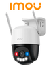IMOU Cruiser SC 3MP IPC-K7FN-3H0WE - Cámara IP PT de 3 Megapíxeles/ Wifi/ Full Color/ Disuasión activa luces Rojo-Azul/ Audio 2 Vías/ 30 Metros Visión Nocturna/ Sirena de 110 dB/ Smart tracking/ Ranura para MicroSD/ IP66/