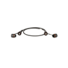 Patch Cord Cat6A IndustrialNet, Blindado S/FTP, Con Plug Industrial y Tapa en Cada Extremo, 1 Metro (3.28 Pies)