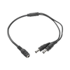 3.5mm Female Jack to Dual Male Jack Splitter Cable
