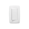 Apagador Sencillo de 127 V 10 A /Color Blanco.