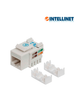 INTELLINET 210355 - JACK CAT 5e / DE IMPACTO / KEYSTONE / BLANCO