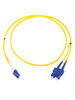 TCE - LP-FO-6060B - Latiguillo LC-SC Monomodo / UPC / Dúplex 2 mm / 1 metro / Amarillo