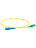 TCE - LMN-FO-SCU-SCA-02 - Latiguillo SC UPC-SC APC Monomodo / Simplex 2 mm / 2 metros / Amarillo