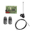 Kit Receptor inalámbrico con antena / Hasta 45M en linea de vista / INCLUYE dos controles  y 3 metros de cable RG58 para la antena