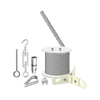 6-Meter Mast to Concrete Floor Mounting Kit.