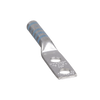 Zapata de compresión LCC6-14A-L para cal. 6 Awg, Doble barreno para tornillo prisionero de 1/4, Espaciado de orificio 16mm, 1 Pz
