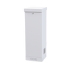 Gabinete para Piso, Capacidad, 31 Unidades de Rack, Doble puerta y Postes frontales e intermedios ajustables, Color Blanco, Se envía el Gabinete Armado.