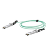 Cable AOC QSFP28 de 100 Gbps a 100 Gbps / Cable de fibra óptica Activo / Longitud: 2 metros