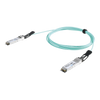 Cable AOC QSFP+ de 40 Gbps a 40 Gbps / Cable de fibra óptica Activo / Longitud: 2 metros