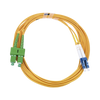 Jumper de Fibra Óptica Monomodo 9/125 LC/UPC-SC/APC, PVC, 2.0 mm, Dúplex, Amarillo, 3 Metros (9.84 Pies)