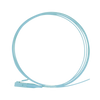 Pigtail de Fibra Óptica Simplex LC, PVC, OM3 50/125, Aqua, 1 Metro (3.28 Pies)