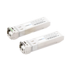 Transceptores Ópticos Bidireccionales SFP+ (Mini-Gbic) / Monomodo 1270 & 1330 nm / 10 Gbps / 10GBASE-BX / Conector LC/UPC Simplex / DDM / Hasta 10 km / 2 Piezas