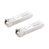 Transceptores Ópticos Bidireccionales SFP+ (Mini-Gbic) / Monomodo 1270 & 1330 nm / 10 Gbps / 10GBASE-BX / Conector LC/UPC Simplex / DDM / Hasta 5 km / 2 Piezas