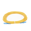 Jumper de Fibra Óptica Monomodo SC/UPC-SC/UPC Simplex de 10 Metros (32.81 Pies), 3mm