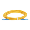 Jumper de Fibra Óptica Monomodo SC/UPC - SC/UPC Simplex, Color Amarillo, 15 Metros (49.21 Pies)