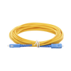 Jumper de Fibra Óptica Monomodo SC/UPC-SC/UPC Simplex de 6 Metros (19.69 Pies), 3mm