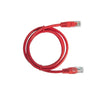 Cable de Parcheo UTP Cat6 - 2 Metros (6.56 Pies) - Rojo