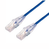 Cable de Parcheo Slim UTP Cat6A - 7 Metros (22.97 Pies) Azul, Diámetro Reducido (28 AWG)