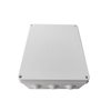 IP65 Waterproof Junction Box, 12 Entries, Dimensions 300 x 250 x 120 mm, for Industrial, Commercial and Residential Installations, Includes Mounting Screws