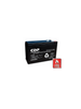 CDP Batería - B-12/7 SLB 12-7 / Batería Modelo B-12 / 7 / 12V a 7A / Libre de mantenimiento / Fácil instalación / Compatible con CCTV y DSC
