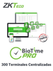 ZKTECO BIOTIMEPROPROBIGPROJECT - Licencia de Asistencia Vitalicia / Versión WEB / para 300 Terminales Centralizadas / 30000 Empleados / 1 Punto para App / 30 Multicompañías