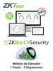 ZKTECO ZKBIOCVELEONLINES1 - Módulo Vitalicio para Control de Elevadores con BioCVSecurity / Para Control de 1 Panel EC10 / Hasta 58 pisos con EX16