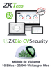 ZKTECO ZKBIOCVVISP102W - License for Visitor Management in BioCVSecurity / 20,000 Visits per Month / 10 Registration Sites / Lifetime