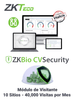 ZKTECO ZKBIOCVVISP104W - License for Visitor Management in BioCVSecurity / 40,000 Visits per Month / 10 Registration Sites / Lifetime