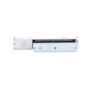 Chapa magnética 600Lb con Buzzer de alarma de puerta mantenida abierta / LED indicador de estado / Sensor de estado de placa/ Libre de Magnetismo Residual