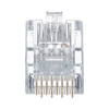 Plug RJ45 Cat5e, Para Cable UTP de Calibres 24-26 AWG, Chapado en Oro de 50 Micras, Paquete de 50 Piezas