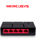 MERCUSYS MS105G - Switch de escritorio no gestionable con 5 puertos de 10/100/1000 Mbps, diseño compacto y función Plug and Play.