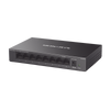 Switch NO Administrable / Para escritorio / Carcasa de Metal / 8 puertos 10/100/1000 Mbps / Diseño Compacto / Plug and Play