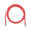 Cable de Conexión UTP Categoría 5e, con Conector Modular en Cada Extremo - 2 Metros (6.56 Pies) - Rojo