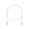 Cable de Parcheo UTP Categoría 5e, con Plug Modular en Cada Extremo - 1.5 Metros (4.92 Pies) - Blanco Mate