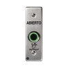 Interruptor IR NoTouch® de Acero Inoxidable, Montaje Delgado, Caja Posterior, ABIERTO