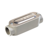 Caja Ovalada Roscada tipo C de 1/2 (12.7 mm) / Incluye tapa y tornillos.