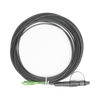 Jumper de Fibra Óptica, Conector SC/APC - Conexión a Caja FDP460, Redondo, 10 Metros (32.81 Pies), Forro 3 mm, G657A2, Negro