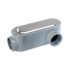 Caja Oval Roscada tipo LL de 1/2 (12.7 mm) / Incluye tapa y tornillos.