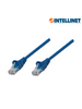 INTELLINET 319829 - Cable patch / 4.2 metros 14.0f / Cat 5e / UTP Azul / Patch cord