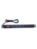 SAXXON PDU06-15A - Barra PDU con 6 Contactos Individuales, 15 Amperios, 120V, 1UR, Protección contra Rayos, Aleación de Aluminio