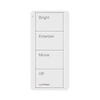 PICO wireless control, 4 buttons for pre-defined and recorded scenes.