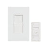 Kit, placa de pared y Control Remoto PICO Inalámbrico, complementa con un atenuador o switch on/off, Caseta, RA2, RadioRa2
