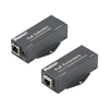 PoE/PoE+ Extender Kit, Up to 2000ft (610 Meters) with Cat5e or Cat6 Cable, 10/100Mbps, Includes Transmitter, Receiver and Power Supply