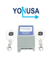 YONUSA KL2V2 - Módulo de control receptor y dos transmisores compatible con todos los energizadores Yonusa, conexión sencilla, armado y desarmado de cerco eléctrico