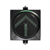 Semáforo / Señalización Flecha Verde / Diametro 30cm / Luz LED .
