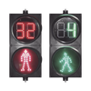 Pedestrian Traffic Light / Countdown / Red / Green / Dynamic / Diameter 20 Cm.
