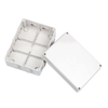 Caja Derivación-Conexión de Plástico (140 X 190 X 76 mm) con 10 Glándulas de Goma. Para Instalaciones Comerciales, Residenciales e Industriales. Incluye Tornillería para su Tapa. Funciona También como Registro.